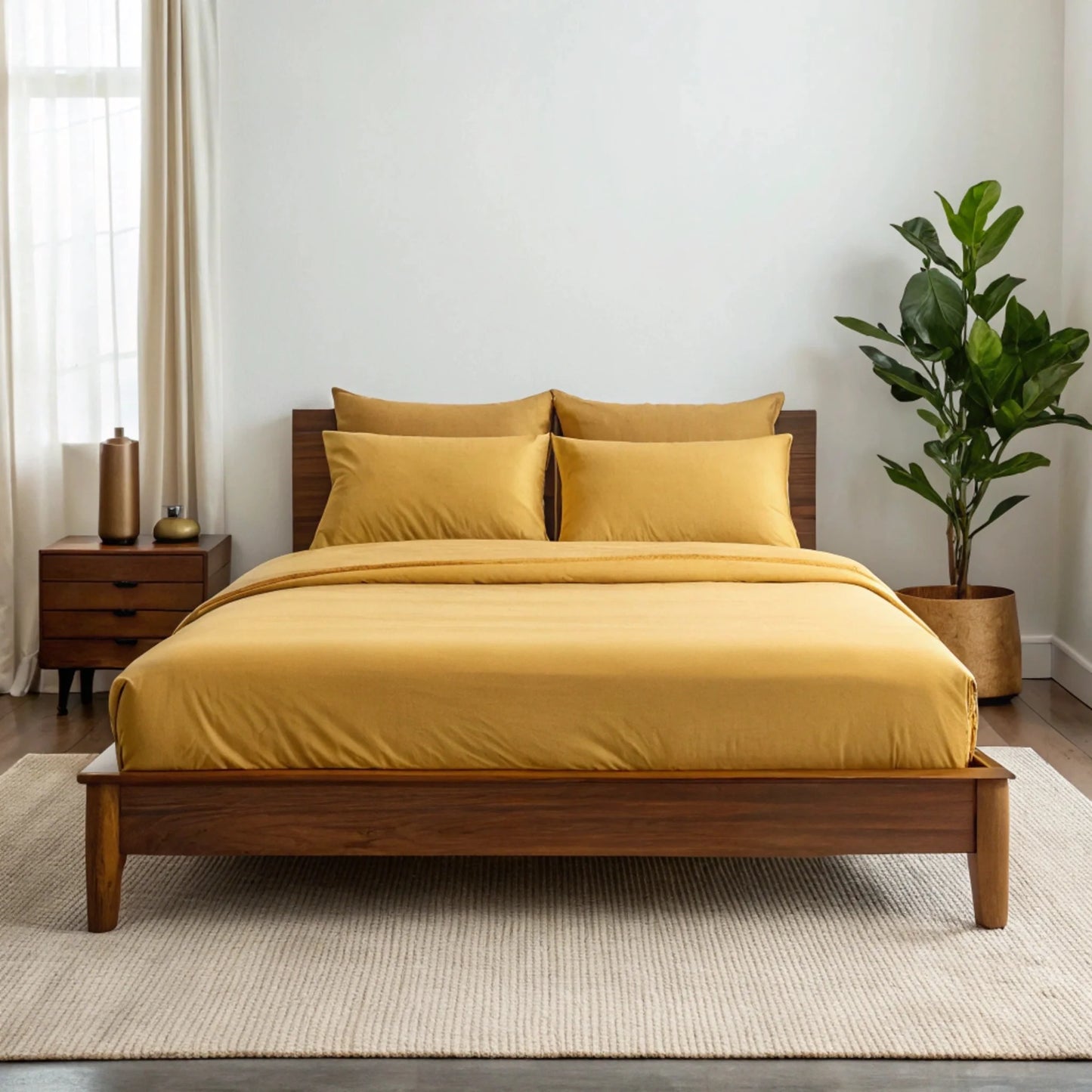 Copper Infused Bamboo Sheet Set for Cooler Sleep Comfort