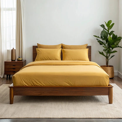 Copper Infused Bamboo Sheet Set for Cooler Sleep Comfort