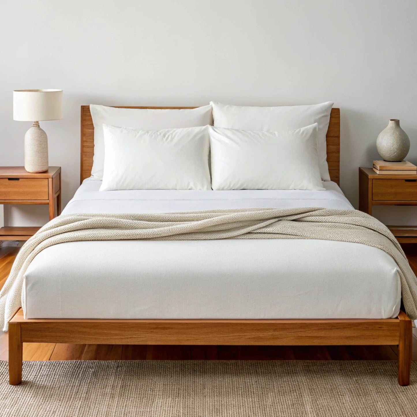 Copper Infused Bamboo Sheet Set for Cooler Sleep Comfort