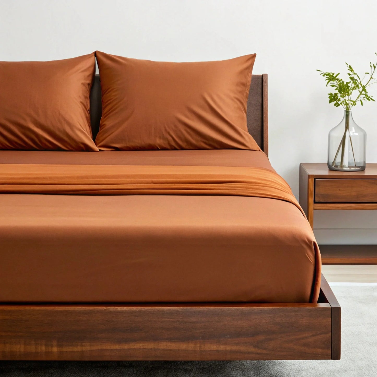 Copper Infused Bamboo Sheet Set for Cooler Sleep Comfort