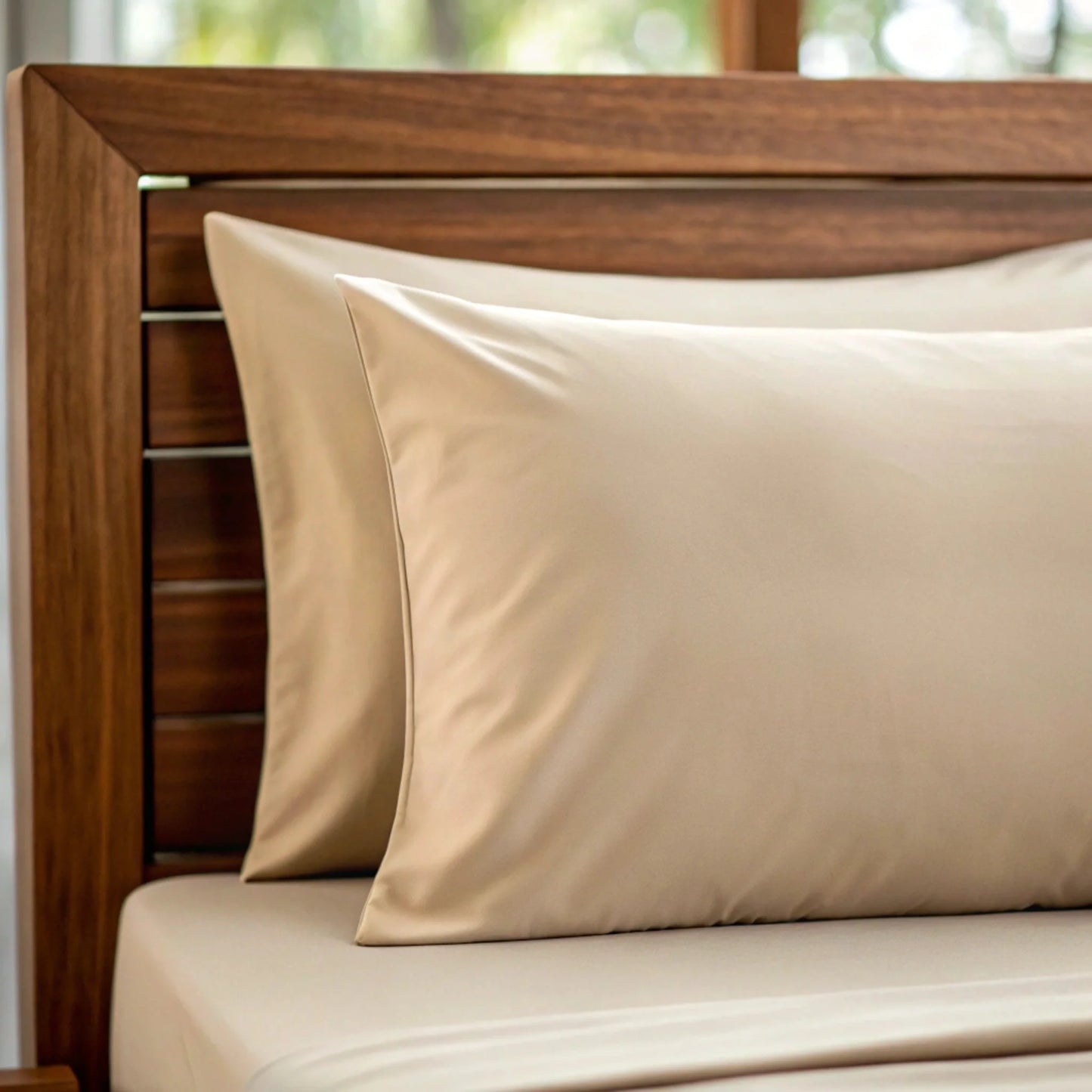 Copper Infused Bamboo Pillowcase With Cooling Moisture Wicking Comfort