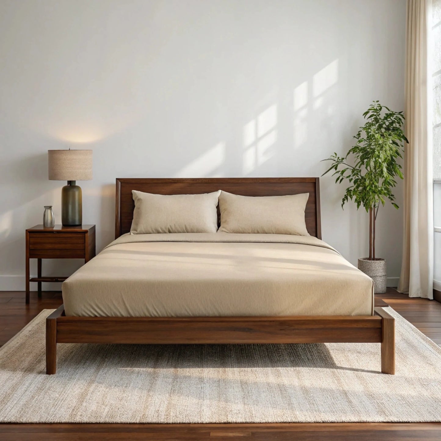 Copper Infused Bamboo Sheet Set for Cooler Sleep Comfort