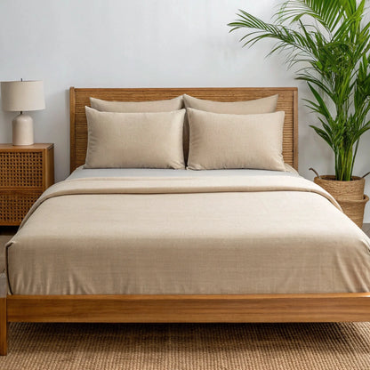 Copper Infused Bamboo Sheet Set for Cooler Sleep Comfort