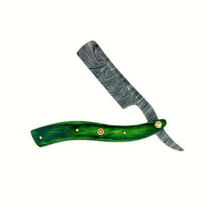 Damascus Steel Straight Razor