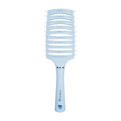 Curved Vented Hair Brush for Effortless Detangling