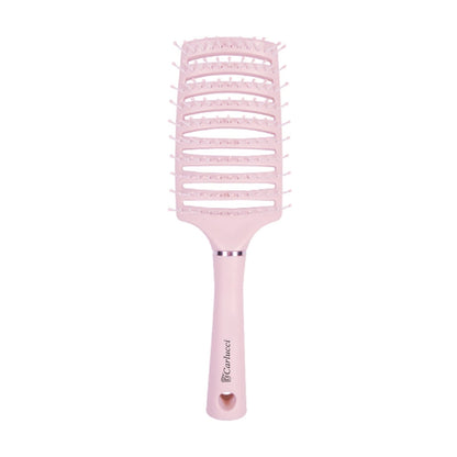 Curved Vented Hair Brush for Effortless Detangling