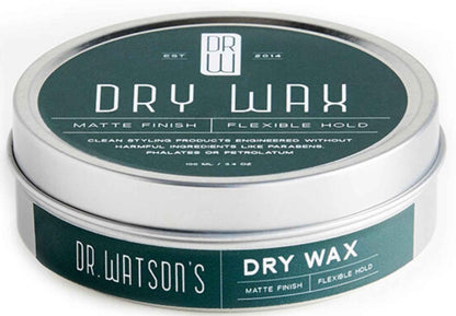 Dr. Watson's | Hair Styling | Dry Wax | 3.4 Oz