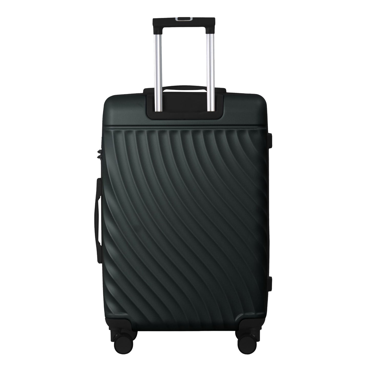Luggage Sets ABS Hardshell 3pcs Luggage, Lightweight Durable Suitcase sets Spinner Wheels Suitcase with TSA Lock 20''24''28'' Available(Dark Green)