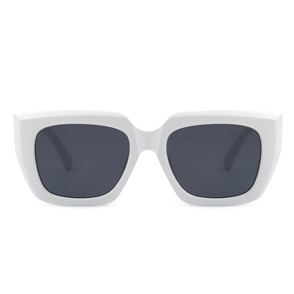 Square Retro Flat Top Cat Eye Fashion Sunglasses
