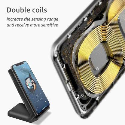30W Wireless Charger for Samsung S22 S21 Note 20 15W 2 in 1 Fast Charging Stand For iPhone 14 13 12 11 XS XR X 8 Airpods Pro