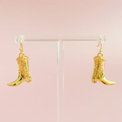 Cowgirl Bootie Dangle Earring