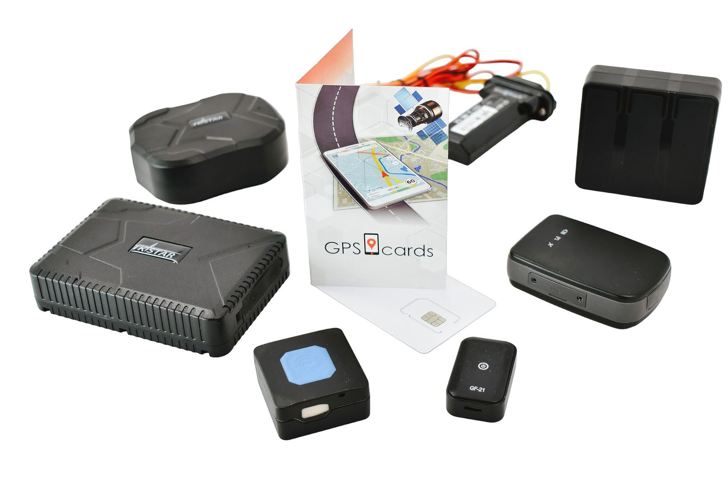 GPS Cards for Magnetic GF07 Mini Real Time Car Locator GPS Tracker / Phone App