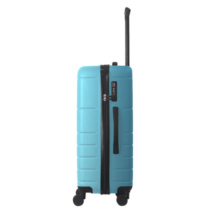 Luggage Sets ABS Hardshell 3pcs Luggage, Lightweight Durable Suitcase sets Spinner Wheels Suitcase with TSA Lock 20''24''28'' Available(Blue)
