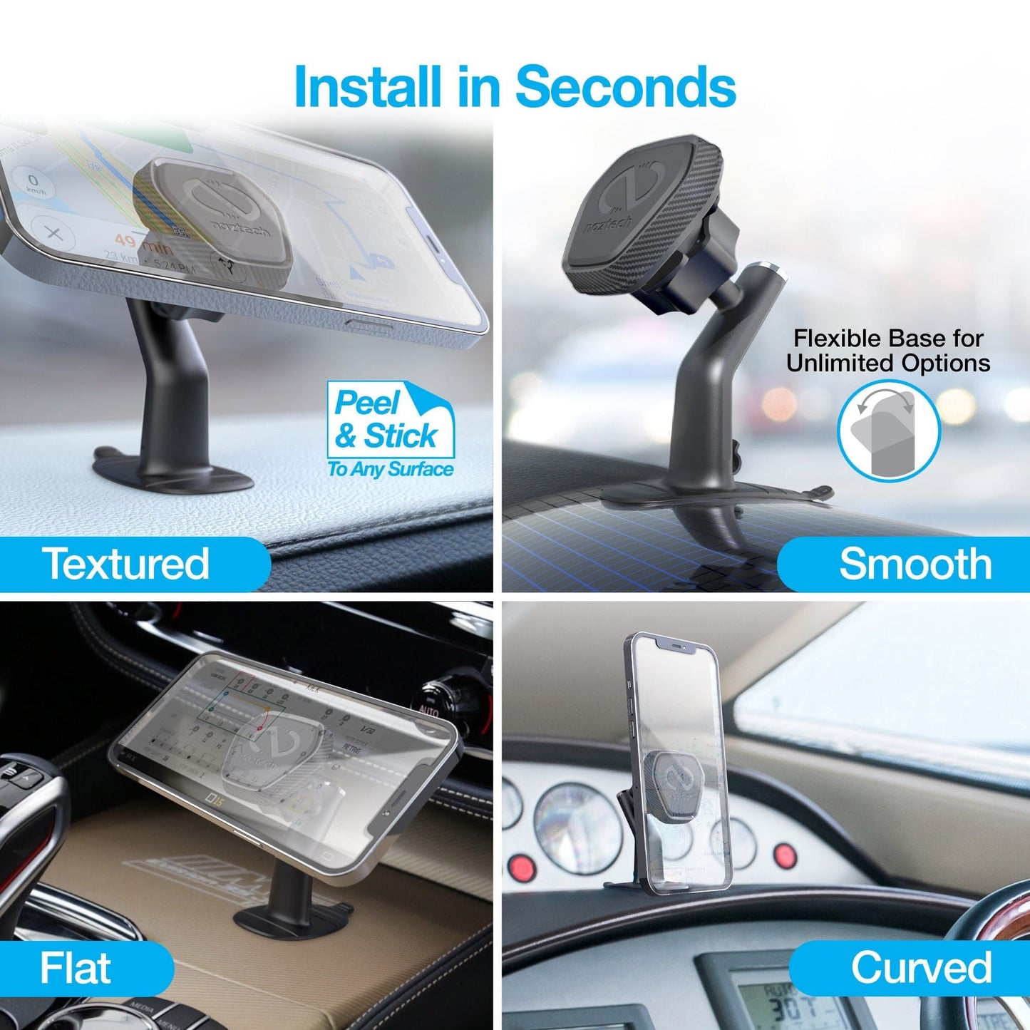 Naztech MagBuddy Elite Dash Mini Mount