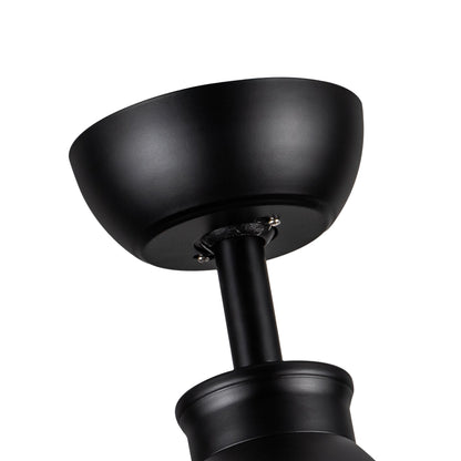 52 in. Outdoor/Indoor Integrated LED Imitation  Modern Ceiling Fan with Lights and Remote Control