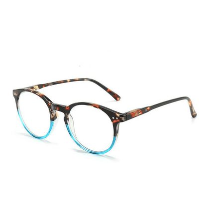 4 Pairs Mens Women Spring Hinge Round Horn Power Oval Reading Reader Glasses 1-4