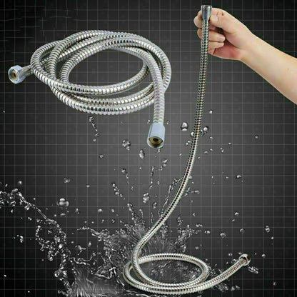 2 m / 3 m / 79" / 118" Shower Water Hose Shower Head Stainless Steel Flexible Replacement Hose