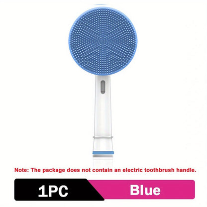 Oral-B Facial Cleansing Brush Head - Waterproof Silicone Face Spin Brush for Deep Cleaning, Exfoliating, and Massaging - Replacement Heads for Electric Toothbrushes - Skin Care Tool