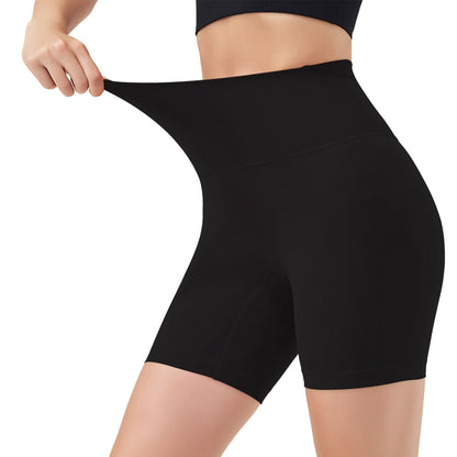 Women's High Waist Biker Shorts Tummy Control Pants Athletic Leggings Spandex Booty Shorts with 6.3In Inseam No Front Seam for Workout Yoga Running Volleyball Dance
