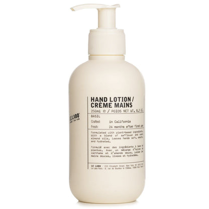 LE LABO - Basil Hand Lotion 117476 250ml/8.3oz