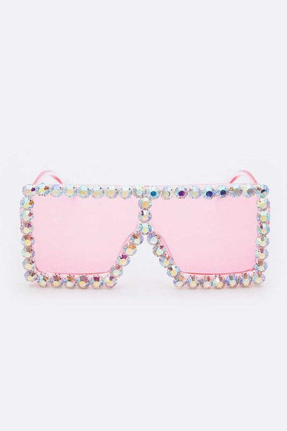 Crystal Iconic Shield Inspired Square Statement