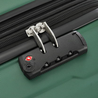 2 Piece Luggage Set with Bags Expanable Spinner Wheels ABS Lightweight Suitcase with TSA Lock 20inch+28inch