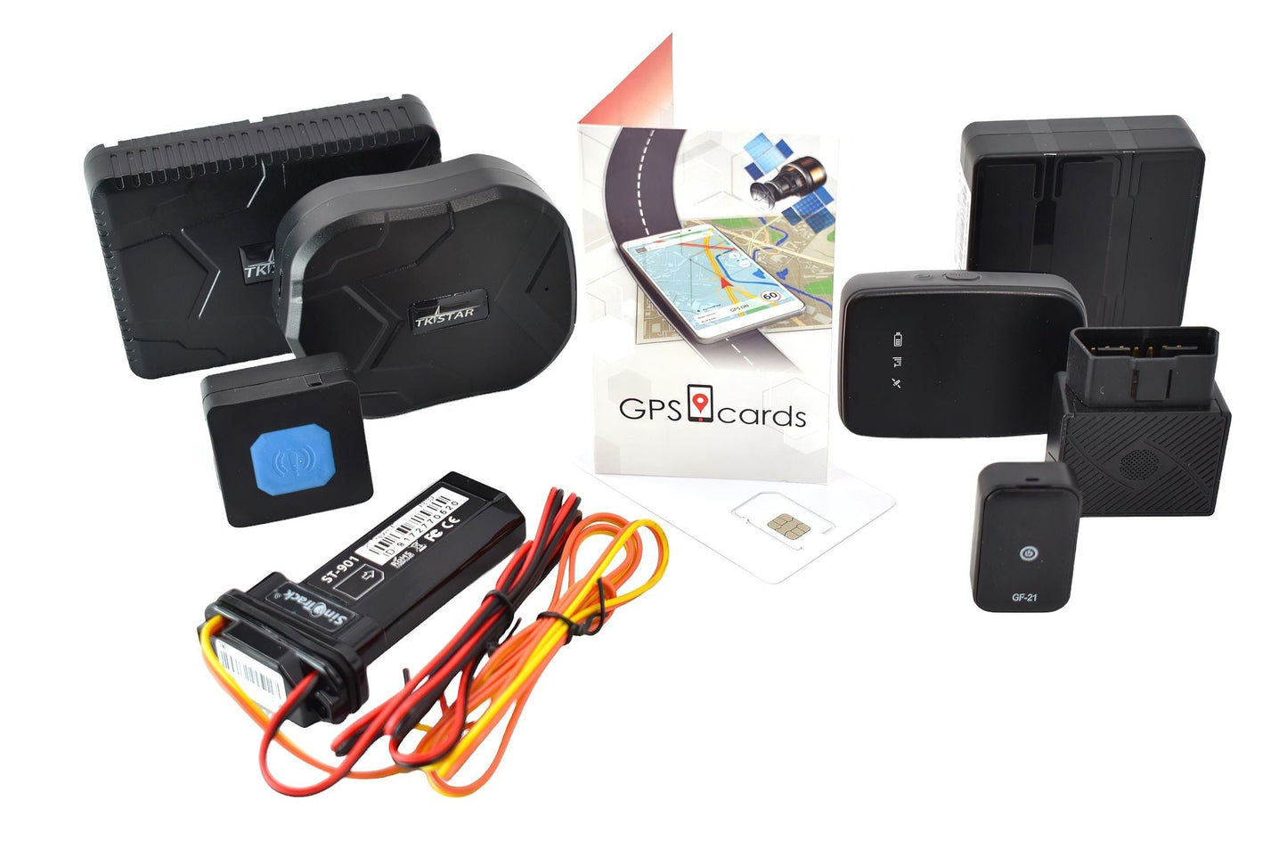 GPS Cards for Magnetic GF07 Mini Real Time Car Locator GPS Tracker / Phone App