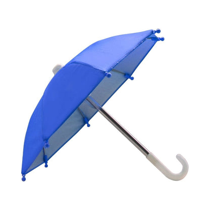 Motorcycle Bicycle Mobile Phone Holder Umbrella, Portable Waterproof Anti-permeability Mini Umbrella Smartphone Motorcycle Decoration Accessories
