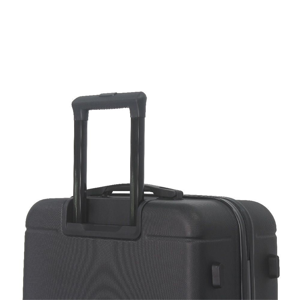 Luggage Sets ABS Hardshell 3pcs Luggage, Lightweight Durable Suitcase sets Spinner Wheels Suitcase with TSA Lock 20''24''28'' Available(Black)