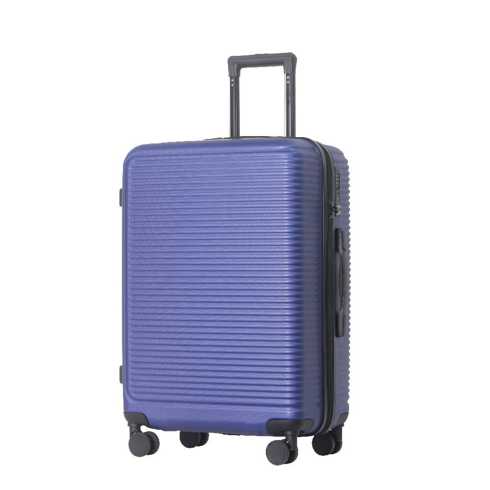 Luggage Sets ABS Hardshell 3pcs Luggage, Lightweight Durable Suitcase sets Spinner Wheels Suitcase with TSA Lock 20''24''28'' Available(Blue)