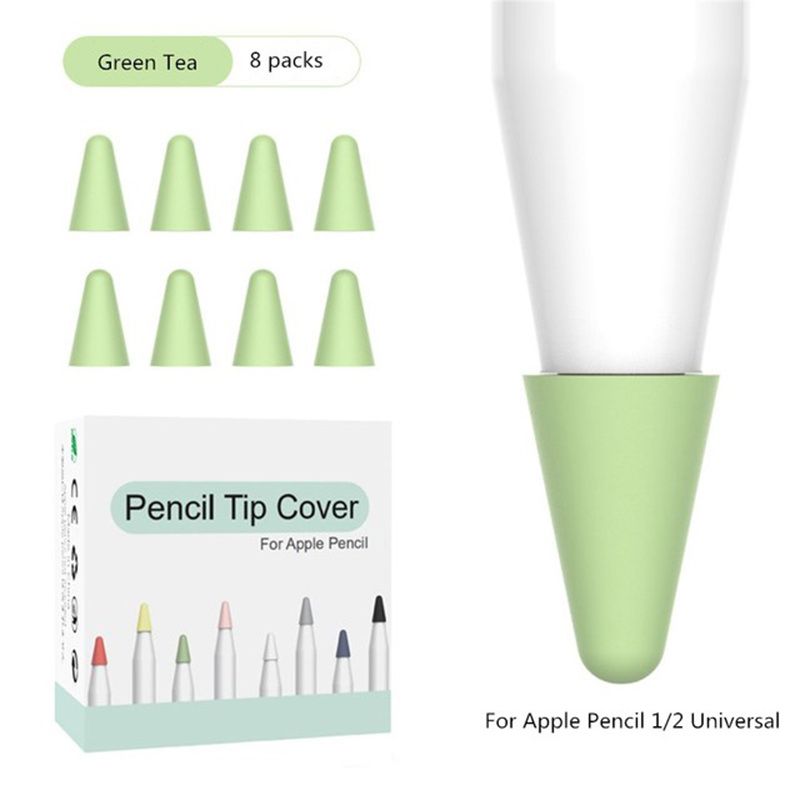 Silicone Replacement Tip Case For Apple Pencil 1/2 Touchscreen Stylus Pen Case Nib Protective Cover Skin For Apple Pencil