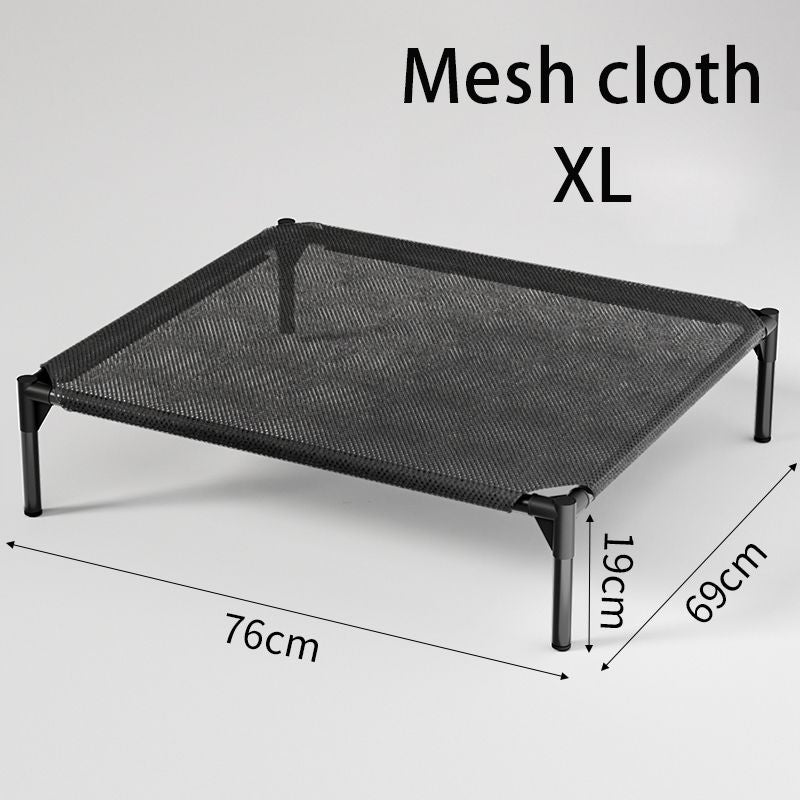 Pet Bed, No Assembly Required, Foldable, Portable, Waterproof & Moisture-Proof, Breathable & Antibacterial, All-Season Sleeping Mat for Cats and Dogs, Indoor & Outdoor Use