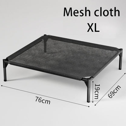Pet Bed, No Assembly Required, Foldable, Portable, Waterproof & Moisture-Proof, Breathable & Antibacterial, All-Season Sleeping Mat for Cats and Dogs, Indoor & Outdoor Use