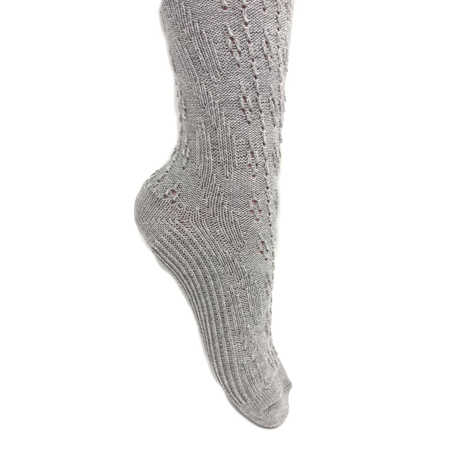 Cotton Knee High Knitted Socks for Women Novelty Knee Socks 1 Pair