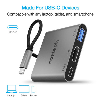 Naztech MaxDrive 3 Universal USB-C Hub