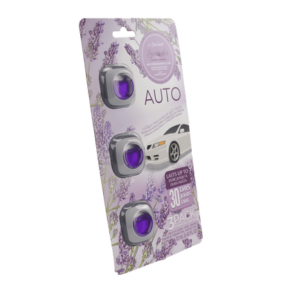 3 Pack Car Air Fresheners - Long Lasting Vent Clips For Men & Women, 3 Pack Up To 90 Days Fits All Car Refresher Odor Eliminator, New Car Scent Variety Pack