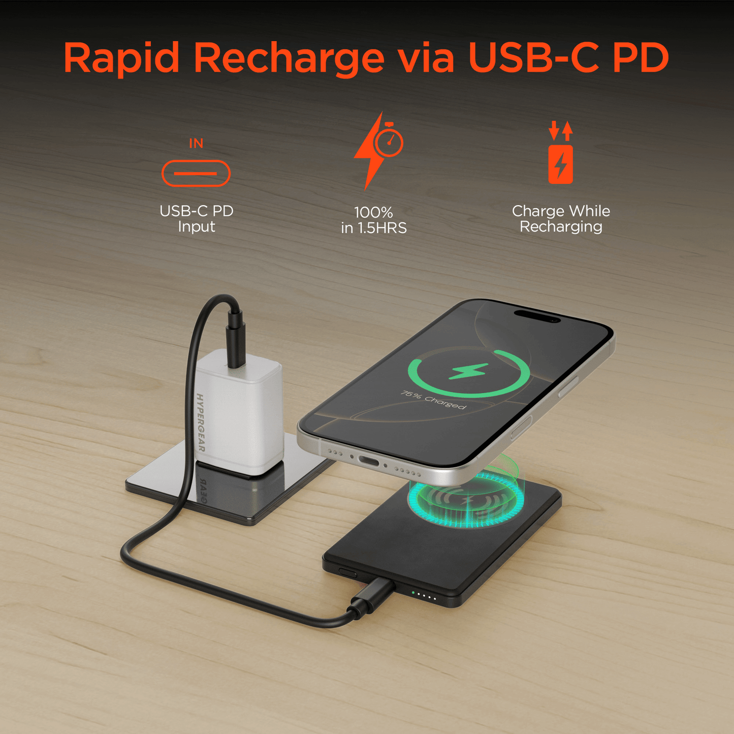 HyperGear PowerPack MAG Slim Power Bank