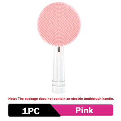 Oral-B Facial Cleansing Brush Head - Waterproof Silicone Face Spin Brush for Deep Cleaning, Exfoliating, and Massaging - Replacement Heads for Electric Toothbrushes - Skin Care Tool
