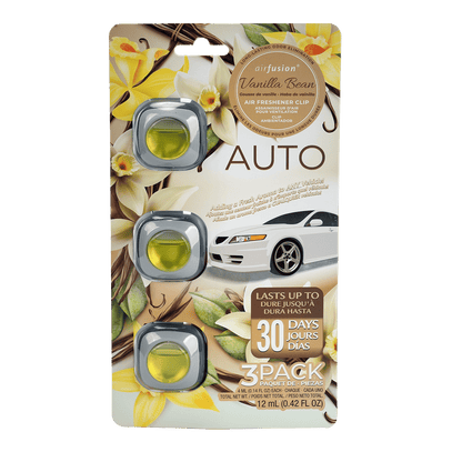 3 Pack Car Air Fresheners - Long Lasting Vent Clips For Men & Women, 3 Pack Up To 90 Days Fits All Car Refresher Odor Eliminator, New Car Scent Variety Pack