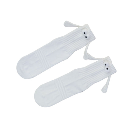 Couple Socks with Magnetic Hands 2 Pairs Magnetic Socks Funny Gifts For Valentines Day