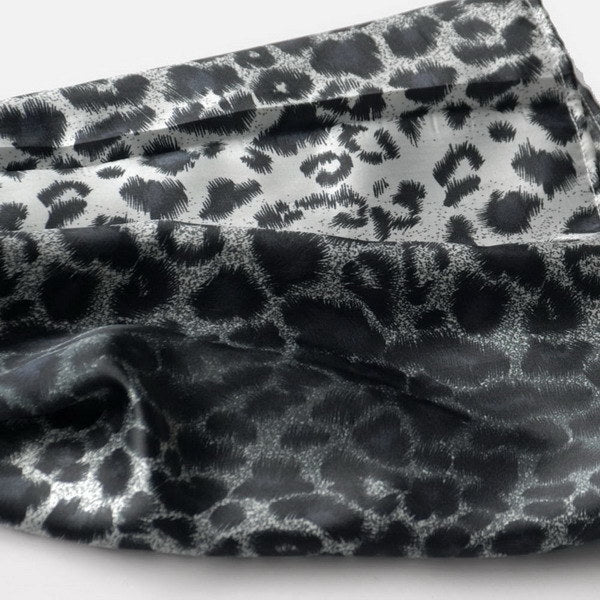 Blando Elegant Stylish Leopard Design Natural Silk Scarf/Wrap/Shawl(Large)