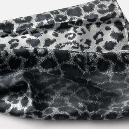 Blando Elegant Stylish Leopard Design Natural Silk Scarf/Wrap/Shawl(Large)