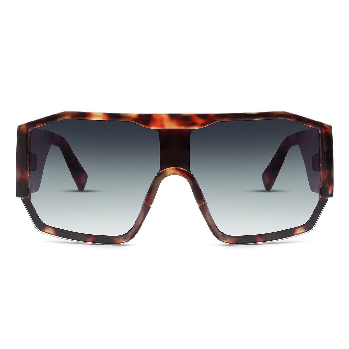 Retro Square Oversize Fashion Aviator Sunglasses