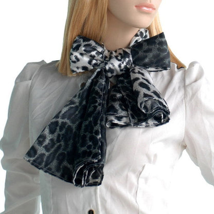 Blando Elegant Stylish Leopard Design Natural Silk Scarf/Wrap/Shawl(Large)