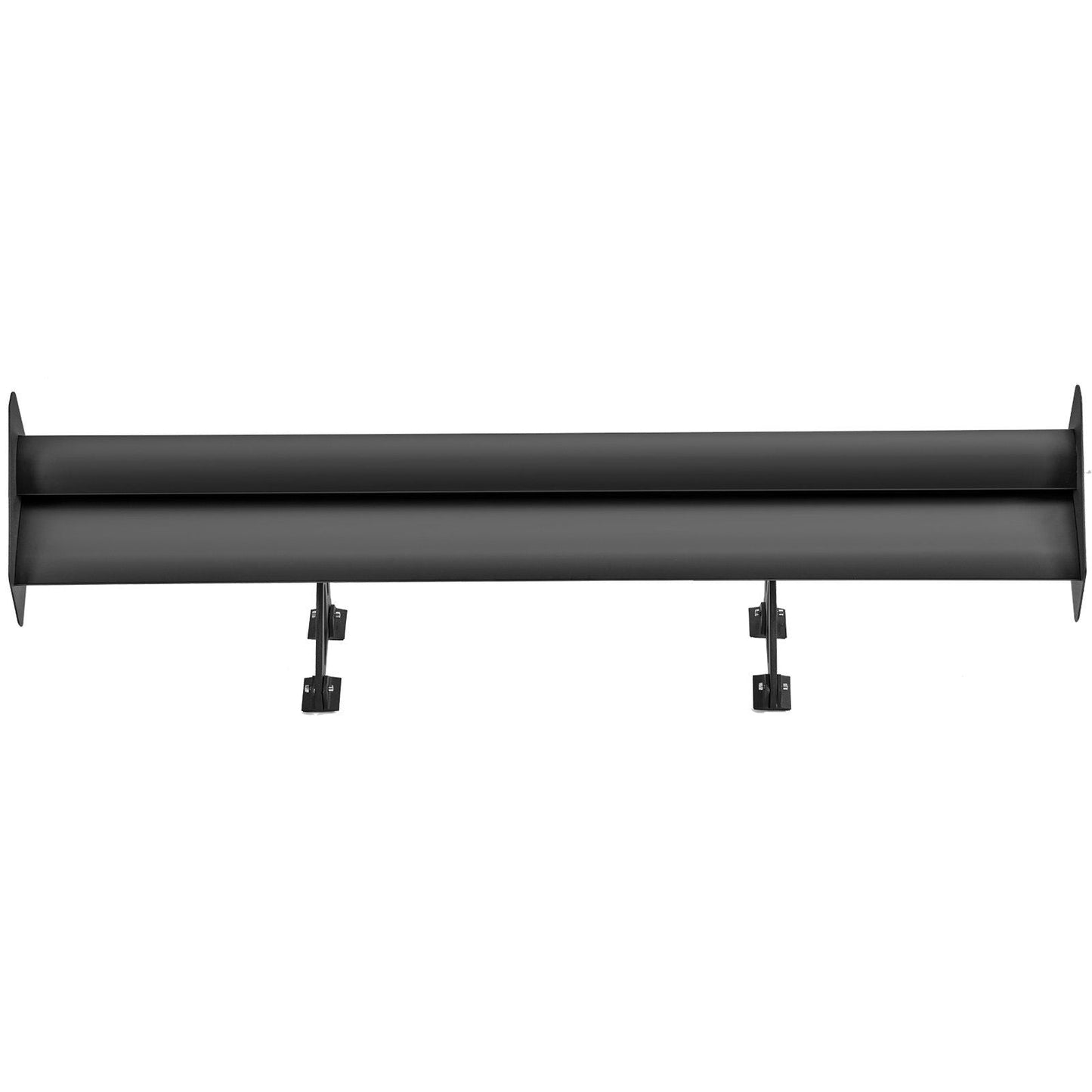 VEVOR GT Wing Car Spoiler, 53.1 inch Universal Spoiler with Double Deck, Adjustable Lightweight Aluminum, Car Rear Spoiler Wing, Racing Spoiler BGW/JDM Drift Black