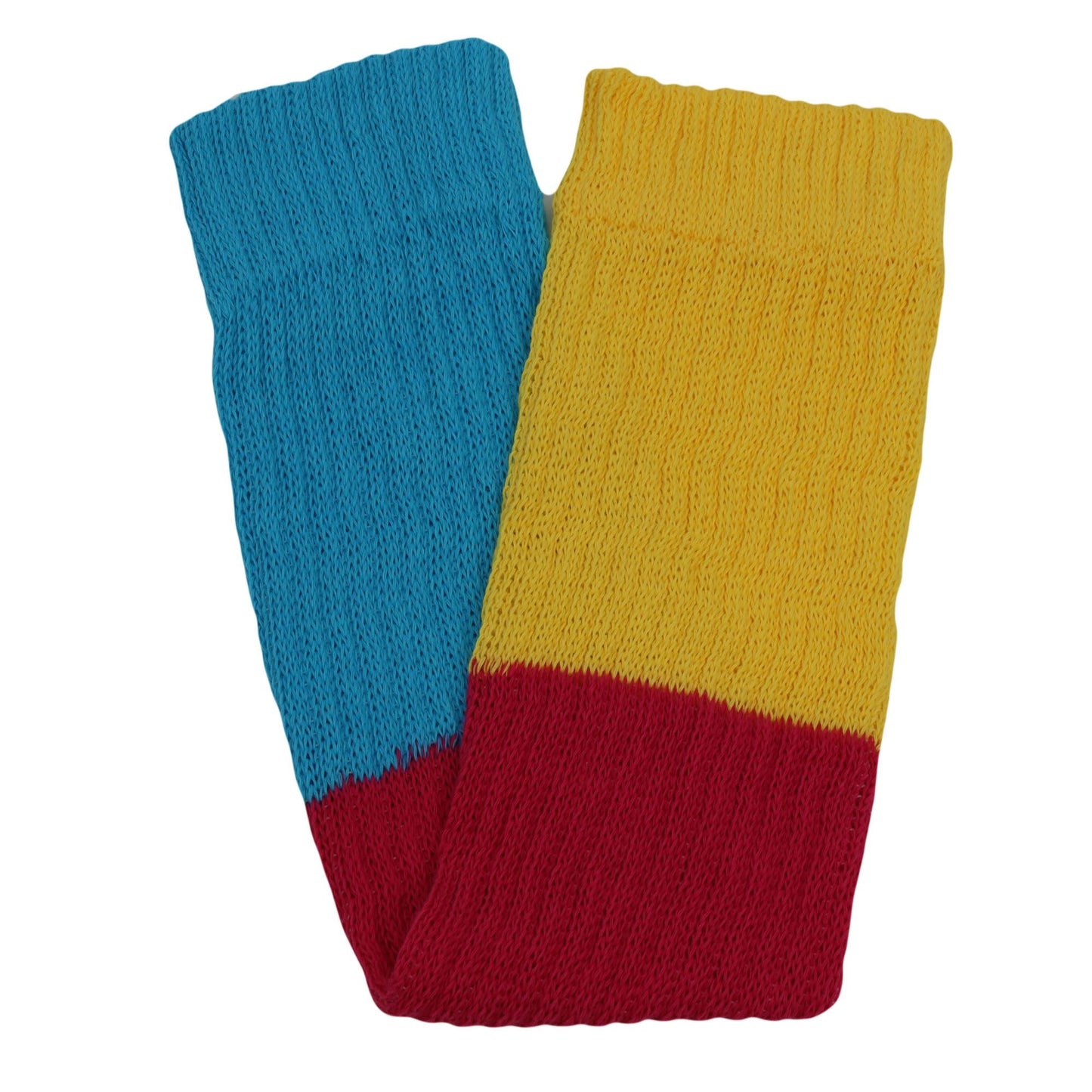Leg Warmers for Women All Cotton Colorful Soft Knitted Leg Warmer 1 Pair