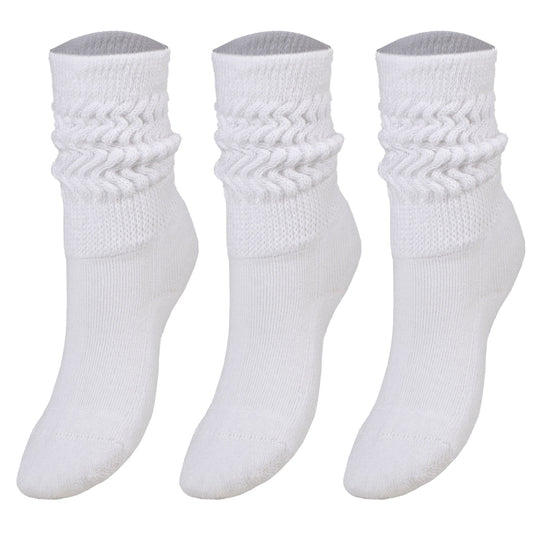 3 Pairs Kids Slouch Socks
