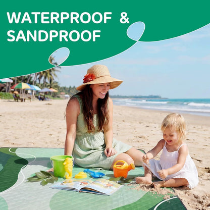 Waterproof Picnic Blanket Outdoor Camping Beach Mat Extra Large Foldable Car Essential Roadtrip Gadget Rv Accessories Glamping Tent Gear Must Haves Hiking Stuff Backpacking Necessities Gift