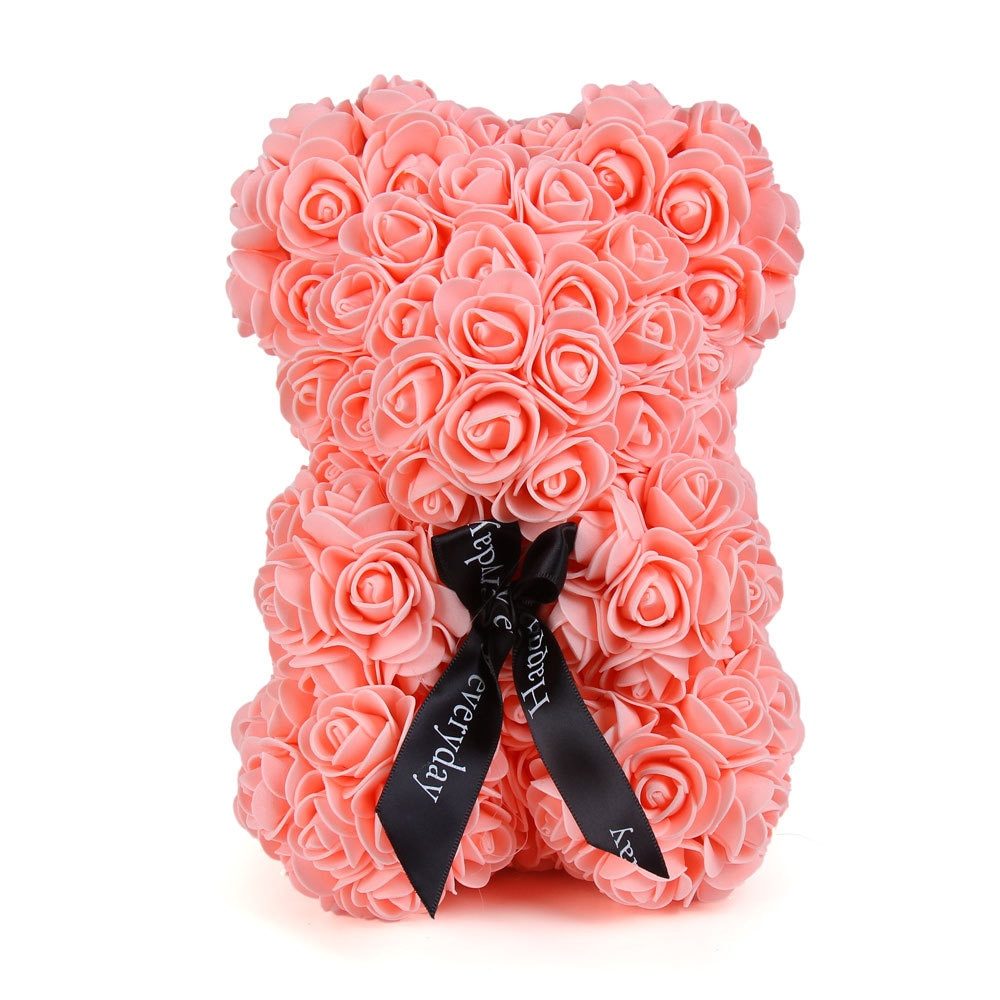 Rose Teddy Bear for Valentine's Day or Mother's Day Gifts