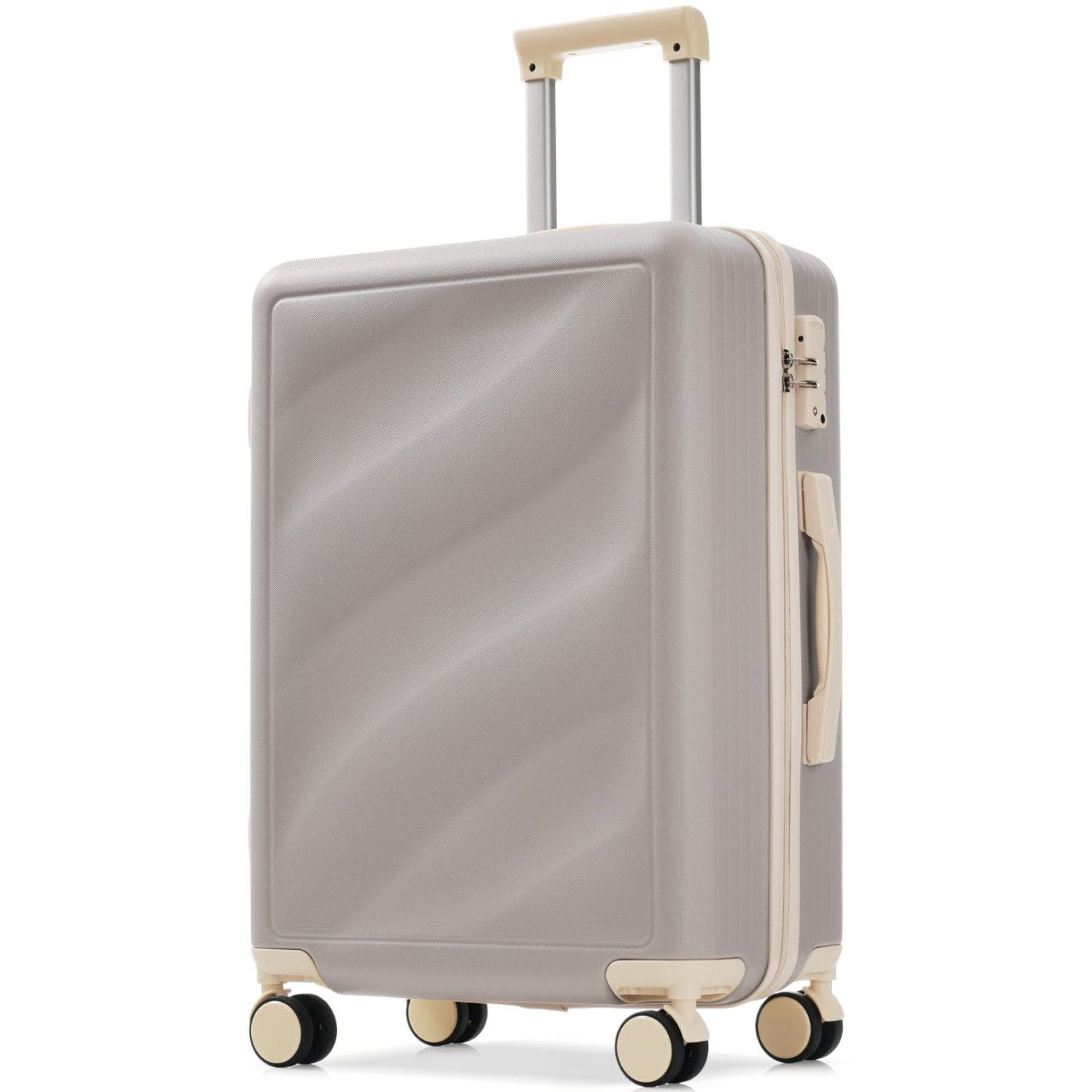 Luggage Set 3 Piece, Lightweight Durable ABS Suitcases with Spinner Wheels and TSA Lock, Carry-on & Checked Travel Luggage (20"/24"/28")